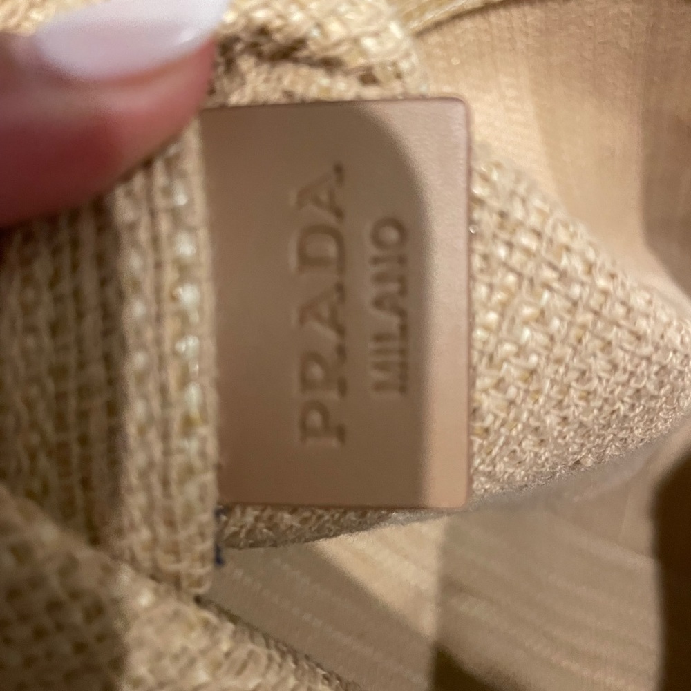 Prada Raffia Tote Bag - Picture 7 of 9
